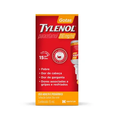 Tylenol Infantil 200mg/ml Gotas 15ml