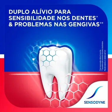 Creme Dental Sensodyne Sensibilidade e Gengivas 100g