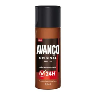 Desodorante Avanço Original Spray Antibacteriano 24h com 85ml