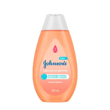 Sabonete Líquido de Glicerina Johnson's Baby 200ml