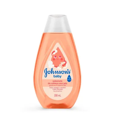 Sabonete Líquido de Glicerina Johnson's Baby 200ml