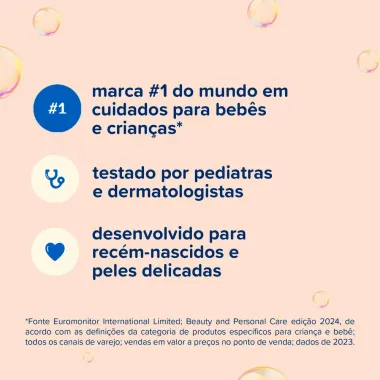 Sabonete Líquido de Glicerina Johnson's Baby 200ml