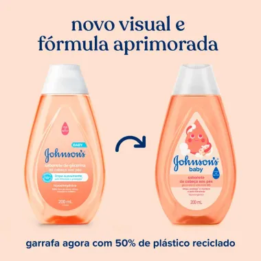 Sabonete Líquido de Glicerina Johnson's Baby 200ml