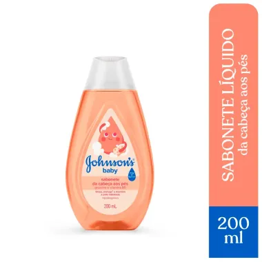 Sabonete Líquido de Glicerina Johnson's Baby 200ml