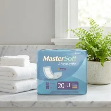 Absorvente Geriátrico MasterSoft Unissex 20 Unidades