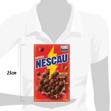 Nescau Nestlé Cereal Matinal com 270g