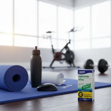 Naproxeno 500mg Teuto Genérico com 20 Comprimidos