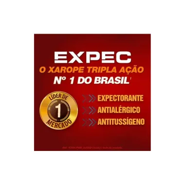 Expec Xarope Tripla Ação com 120ml