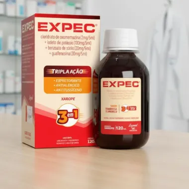 Expec Xarope Tripla Ação com 120ml