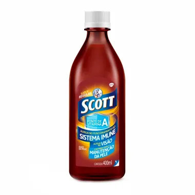 Emulsão Scott Regular 400ml