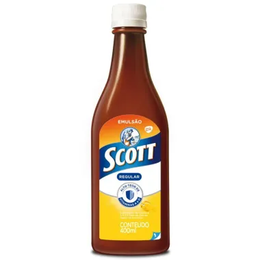 Emulsão Scott Regular 400ml