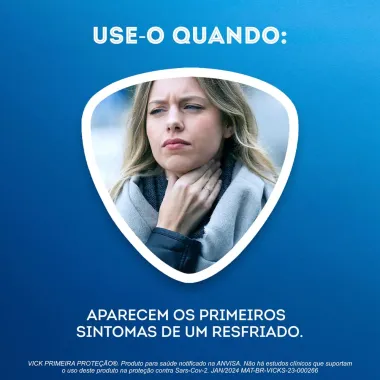 Vick Spray Nasal Primeira Proteção Ajuda a Prevenir da Gripe e Resfriado 15ml