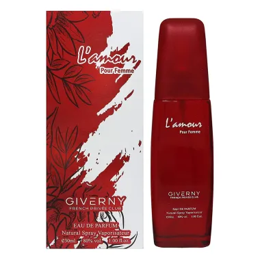 Perfume Giverny L'amour Pour Femme 30ml