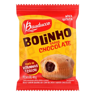 Bolinho Bauducco Sabor Baunilha com Recheio de Chocolate 40g