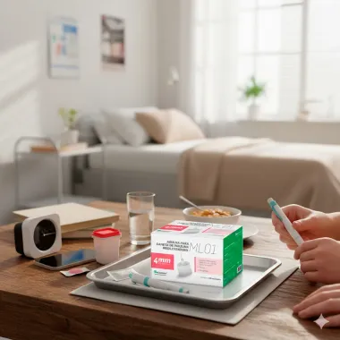 Agulha Descart&aacute;vel ML01 MedLevensohn 4mm com 100 Unidades