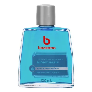 Lo&ccedil;&atilde;o P&oacute;s Barba Bozzano Night Blue com 100ml