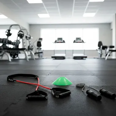 Kit Physicus Rubber + Prato Demarcador + Pula Corda Regul&aacute;vel