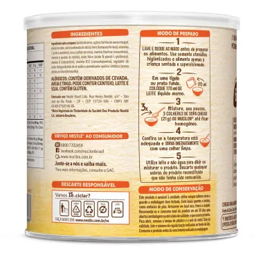 Cereal Infantil Mucilon Milho 400g