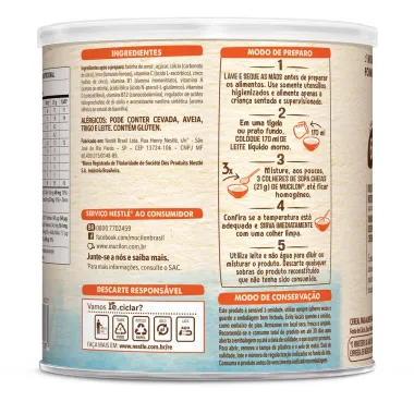 Mucilon Arroz Cereal Infantil Lata 400g