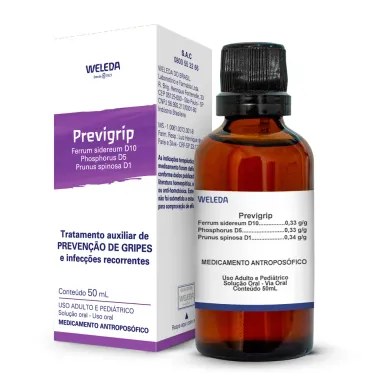 Previgrip Weleda Gotas com 50ml