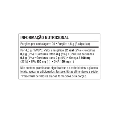 Ômega 3 Fish Oil 1000mg Sundown Naturals com 60 Cápsulas
