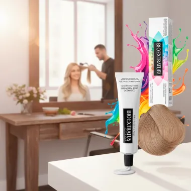 Tintura Creme Bio Extratus Color Louro Claro Acinzentado 8.1 60ml