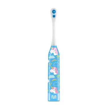 Escova Dental Elétrica Infantil Multilaser Unicórnio Kids Healt Pro 1 Unidade + 1 Refil