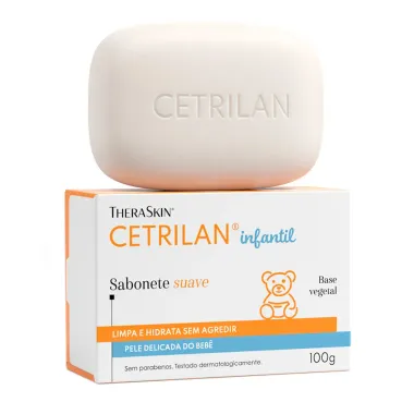 Cetrilan TheraSkin Sabonete Infantil em Barra 100g