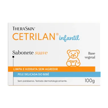 Cetrilan TheraSkin Sabonete Infantil em Barra 100g