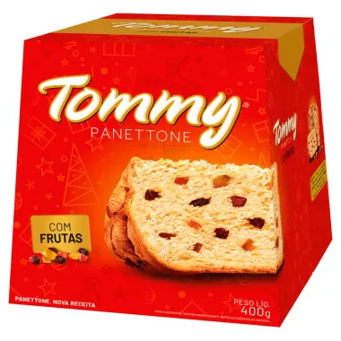 Panettone Tommy Frutas Cristalizadas com 400g