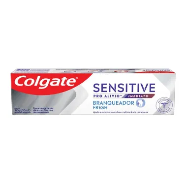 Creme Dental Colgate Sensitive Pro-Al&iacute;vio Imediato Branqueador 90g