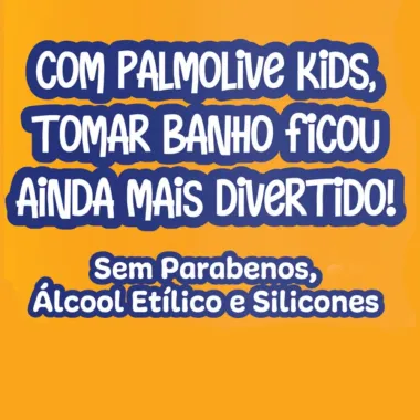 Shampoo Infantil Palmolive Naturals Kids Todo Tipo de Cabelo com 350ml