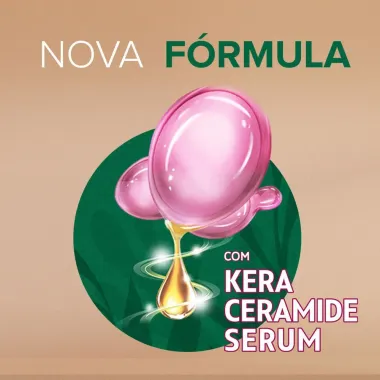 Shampoo Palmolive Naturals Ceramidas Force para Cabelo Opaco e Quebradi&ccedil;o 350ml