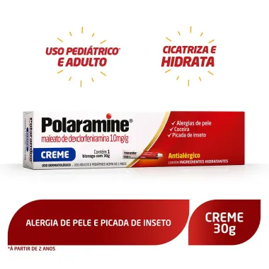 Polaramine 10mg Creme 30g