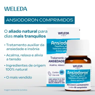 Ansiodoron Weleda 80 Comprimidos