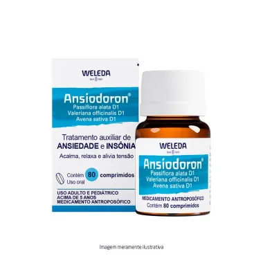 Ansiodoron Weleda 80 Comprimidos