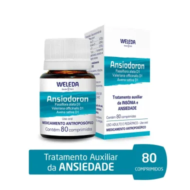 Rémedio Ansiodoron Weleda 80 Comprimidos