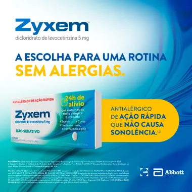 Zyxem com 10 Comprimidos Revestidos