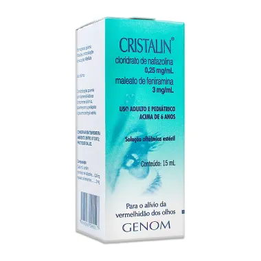 Cristalin Solução Oftálmica com 15ml