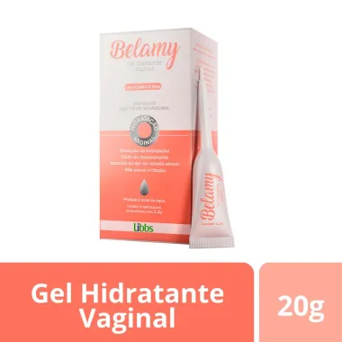 Belamy Gel Hidratante Vaginal com 8 Aplicadores de 2,5g cada