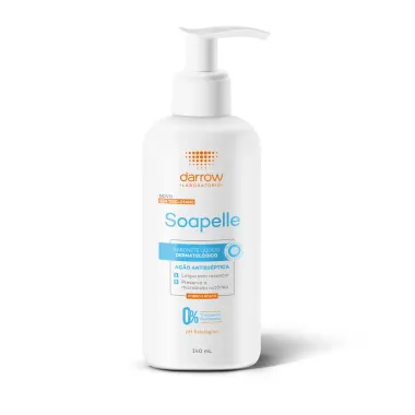 Soapelle Darrow Sabonete L&iacute;quido A&ccedil;&atilde;o Antiss&eacute;ptica Corpo 140ml