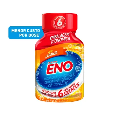 Sal de Fruta Eno Sabor Laranja 100g