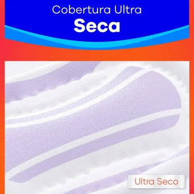 Absorvente Always Dia Seca Tamanho P com Abas 8 Unidades