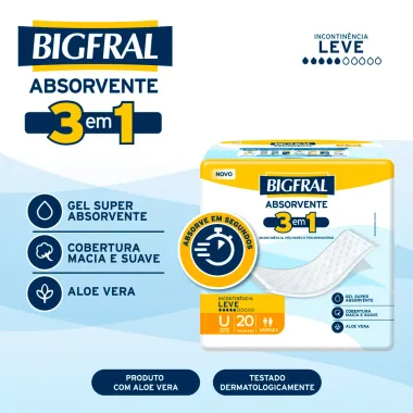 Absorvente Bigfral Regular