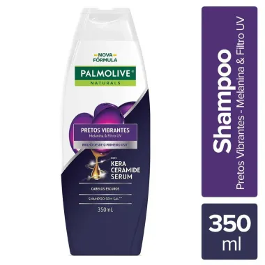 Shampoo Palmolive Naturals Pretos Vibrantes 350ml