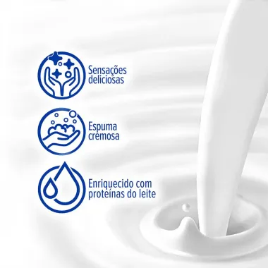 Sabonete L&iacute;quido Palmolive Nutri-Milk Hidratante com 250ml