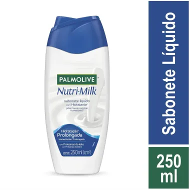 Sabonete L&iacute;quido Palmolive Nutri-Milk Hidratante com 250ml
