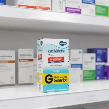 Acetilcisteína 40mg/ml EMS Genérico Xarope com 120ml