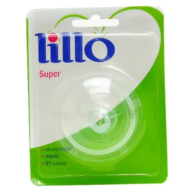 Bico de Mamadeira Lillo Super em Silicone com 1 Unidade