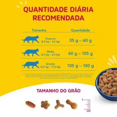 Ração para Gatos Friskies Adulto Sabor Peixe e Frutos do Mar com 3kg